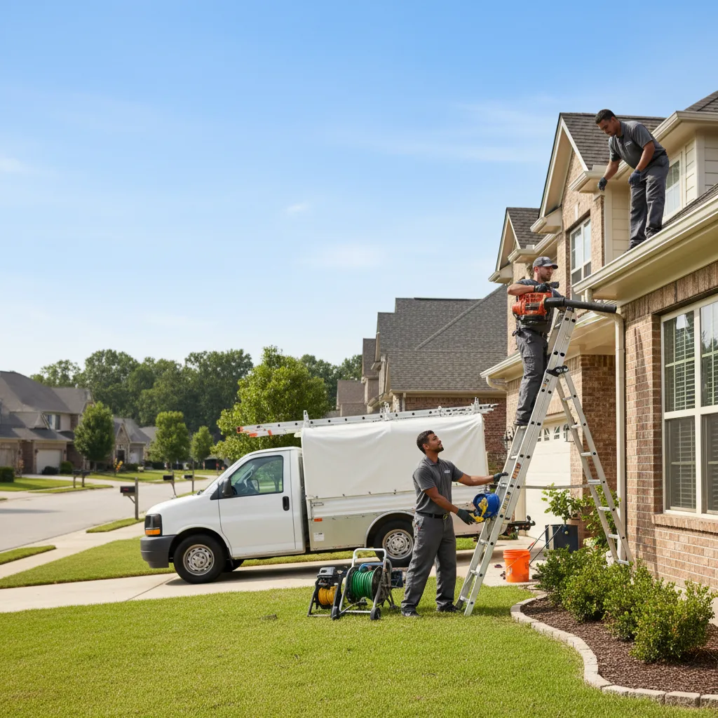 Home Gutter Service in Harrisonburg, LA near me